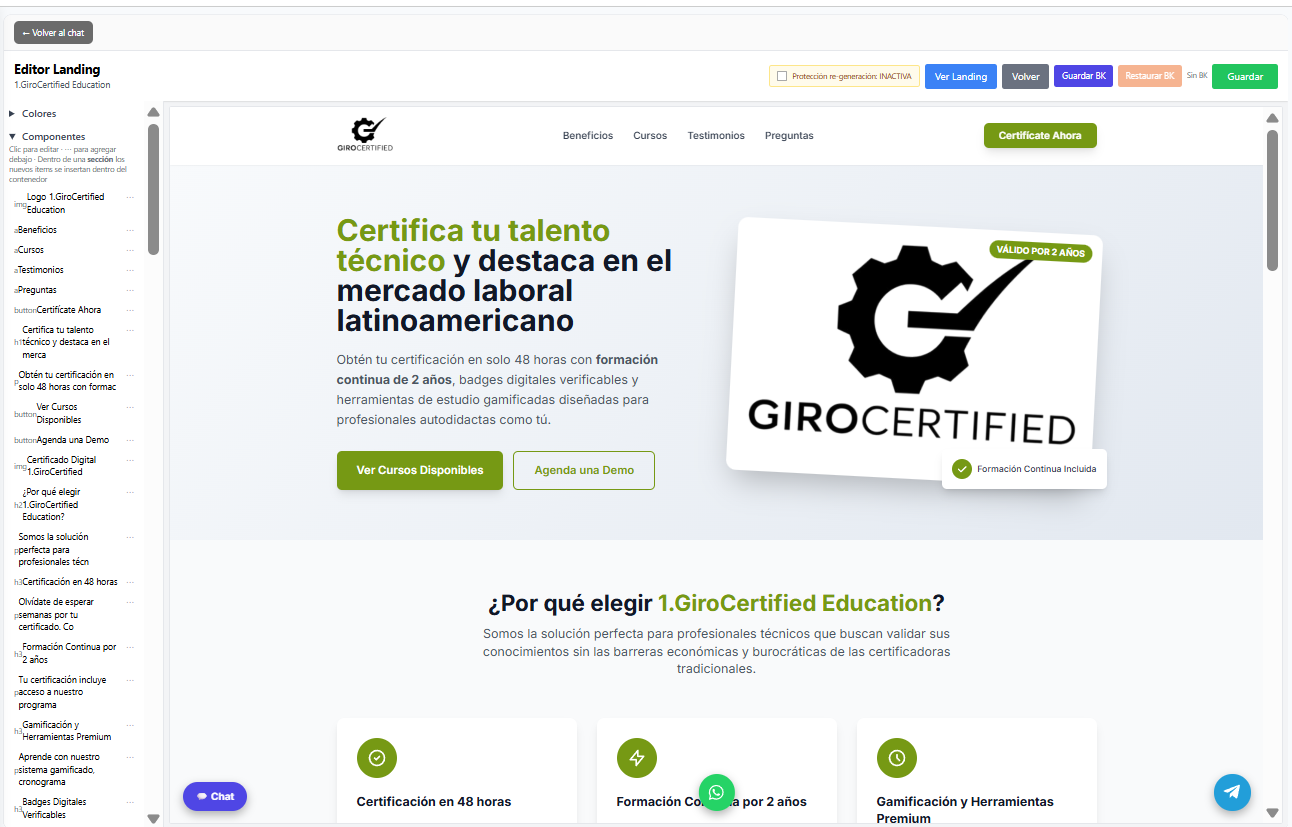 No esperes más: el tiempo es oro. — girocertified