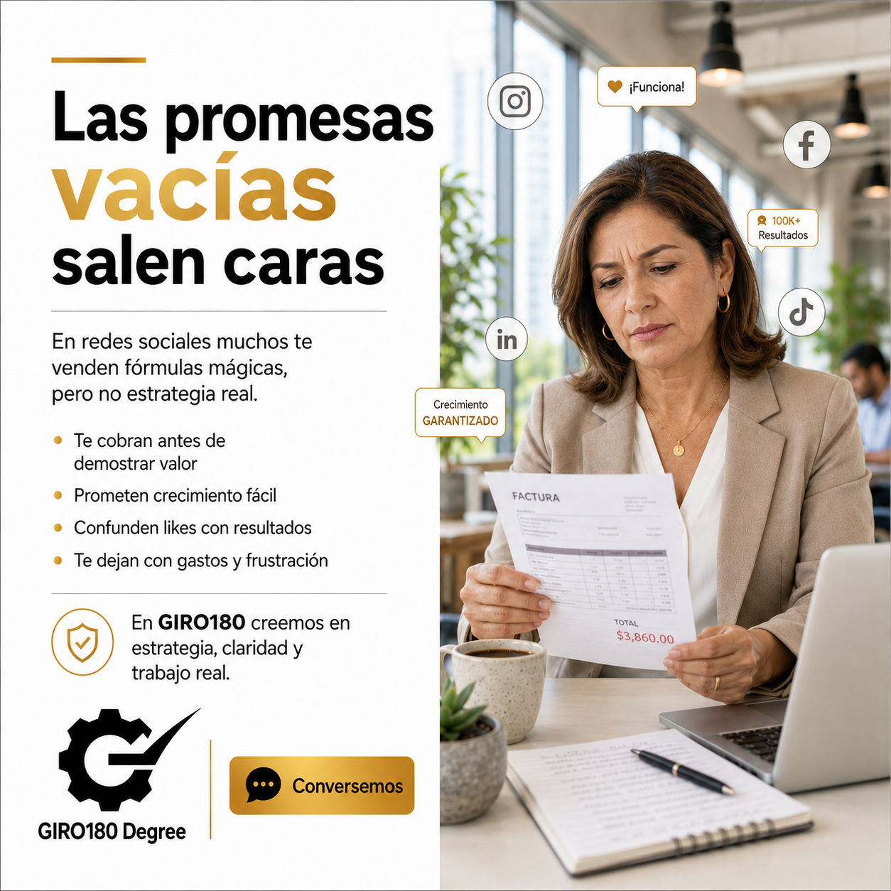 El dinero que se pierde por los 'vende humo' es impresionante. — girocertified