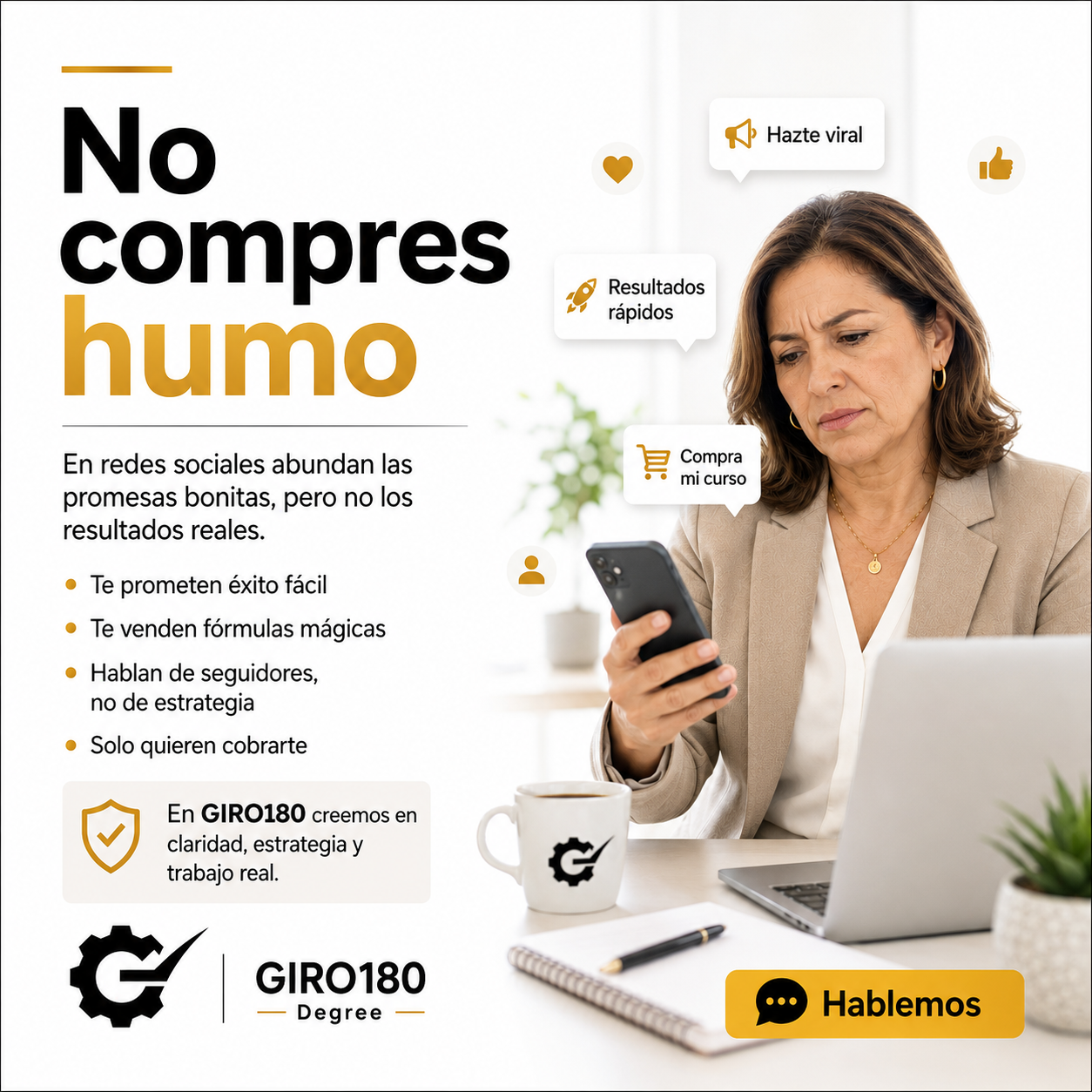¿Sabías que los 'vende humo' han robado millones a emprendedores? — girocertified