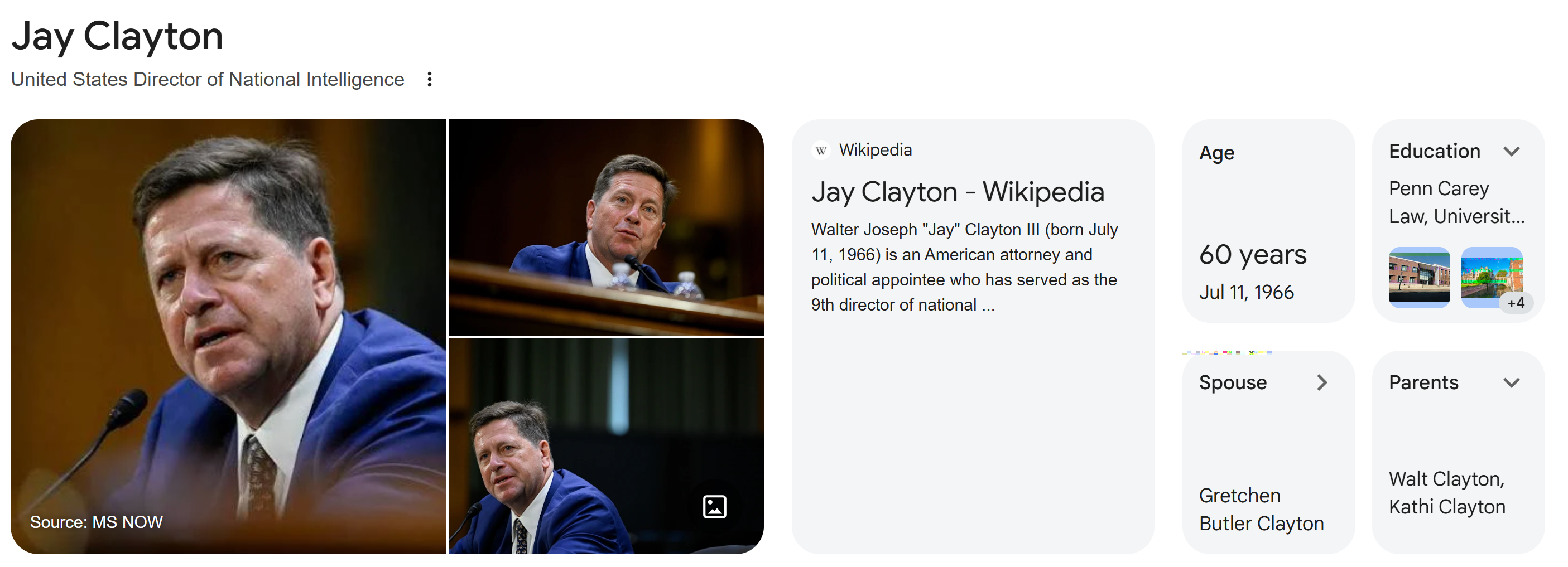 Hace unos días, Donald Trump designó a Jay Clayton, director de inteligencia nacional, para liderar un nuev… — girocertified