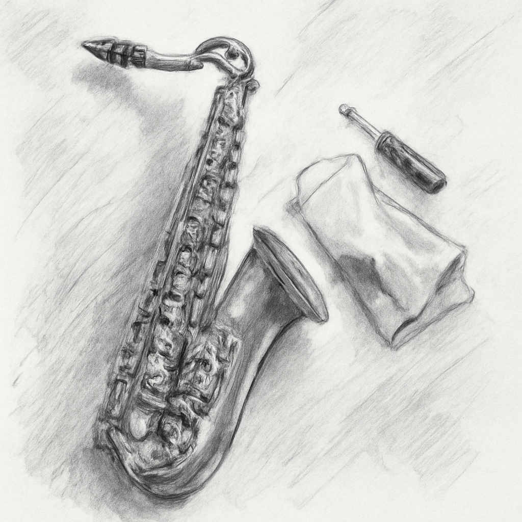 Más allá de la limpieza habitual, mantener el saxofón alto en buen estado implica revisar con frecuencia el… — lisaxdroid personal