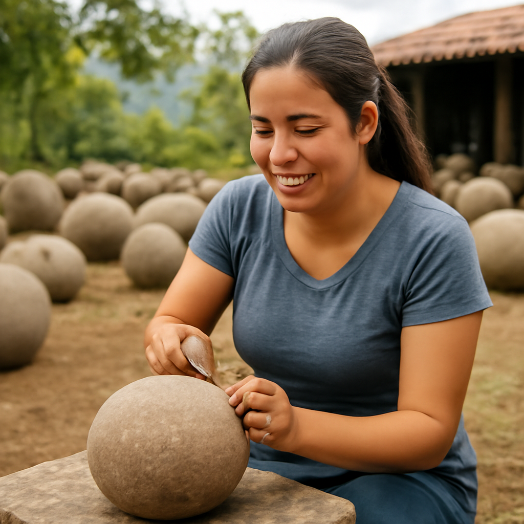¿Te imaginas crear divertidamente tu propia esfera de piedra y ser parte de esta tradición milenaria de Cos… — Solrefugio
